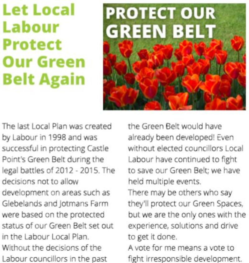 Protecting Green Belt